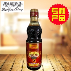 厂直销 500ml蛹虫草酿造酱油 0防腐剂 0色素 头道抽酱...