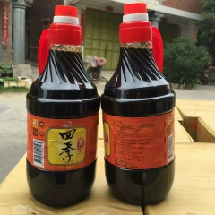 台湾原装进口 统一四季酱油  1箱1600ML*6瓶