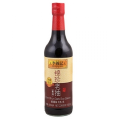 李锦记 锦珍老抽 500毫升 调料 酿造酱油 红烧 焖 炖 ...