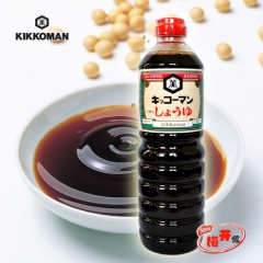 日本原装进口酱油龟甲万浓口酱油 酿造酱油 1L 无添加剂 无...