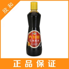 正品保证 六月鲜特级红烧酱油 特级酱油 红亮不发黑500ml