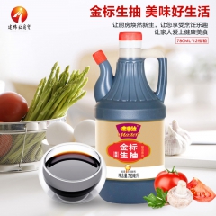 长期供应 味事达生抽酿造酱油 780ml*12生抽批发 金标...