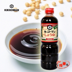 日本原装进口酱油 万字浓口酱油 酿造酱油750ml 无添加剂...