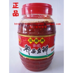 双君牌郫县豆瓣酱1.1Kg  四川特产 正宗郫县豆瓣 辣椒酱...