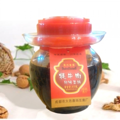 四川特产 唐桥牦牛肉风味豆豉 900克 辣椒酱 拌菜拌面料下...