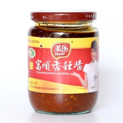 美乐富顺香辣酱350g 素食必备 素食辣椒酱 味美 好吃不腻