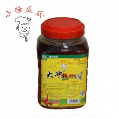 湖南特产   小徐瓜瓜系列产品1800g大冲辣椒酱