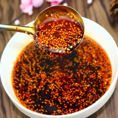 陕西特产 宝鸡油泼辣子 擀面皮、凉皮、米皮、凉菜餐饮用辣椒油
