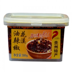 贵州特产乡下妹花溪油辣椒380g