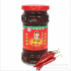 海会调味品 陶华碧老干妈 贵州特产风味 油辣椒 275g/瓶...