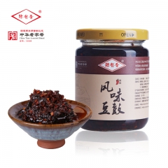 陈有香 风味豆豉 220g 油辣椒黑豆鼓拌面辣酱开胃下饭配菜