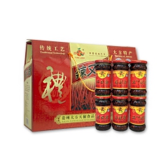 贵州 大方天椒 食品 辣又香 礼盒装 240g*6瓶  油辣...