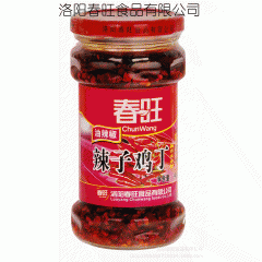 辣子鸡丁鸡肉油辣椒 辣椒酱无任何食品添加剂 全国招调味品代理