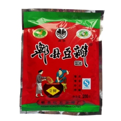 四豆瓣川厂家 正宗郫县豆瓣酱 庆荣豆瓣200调味酱 质量保证