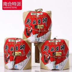 古望坊郫县一级豆瓣酱 调味辣椒酱批发 家用1KG装