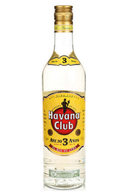 哈瓦纳3年陈酿朗姆酒Havana Club 哈瓦那3年金朗姆