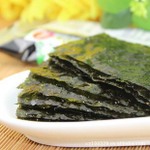 韩国正品 进口海牌紫菜海苔20g 40包/箱 海飘休闲零食品批发 中标