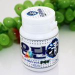 韩国进口 海太银丹口香糖 清烟戒烟口香糖50g 36瓶/箱