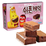新包装!韩国进口食品 海太戚风蛋糕 巧克力口味 巧克力派 200g